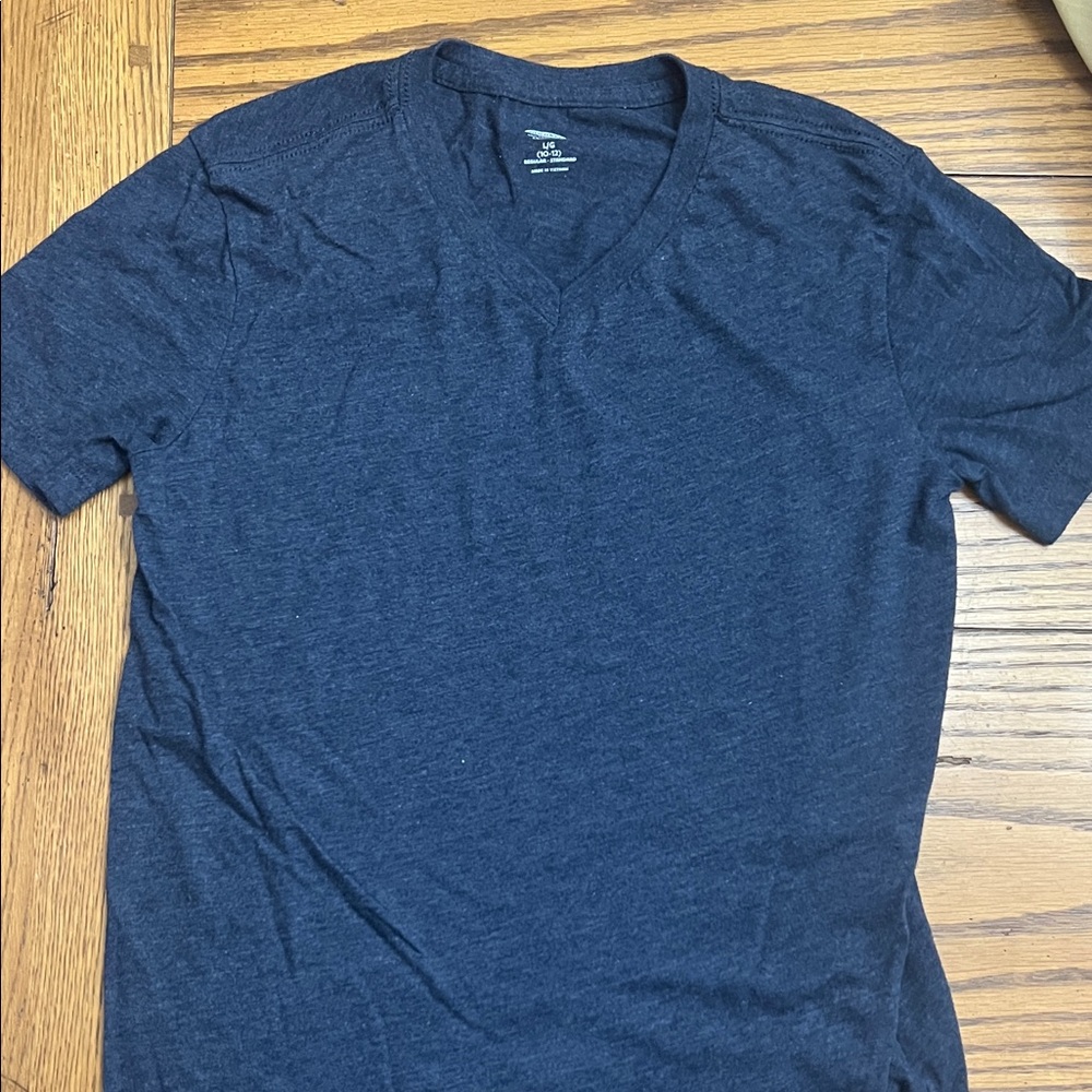 Old Navy Kids Dark Blue Short Sleeve Tee